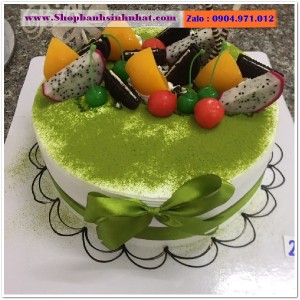 Bánh Sinh Nhật Trà Xanh - VL25